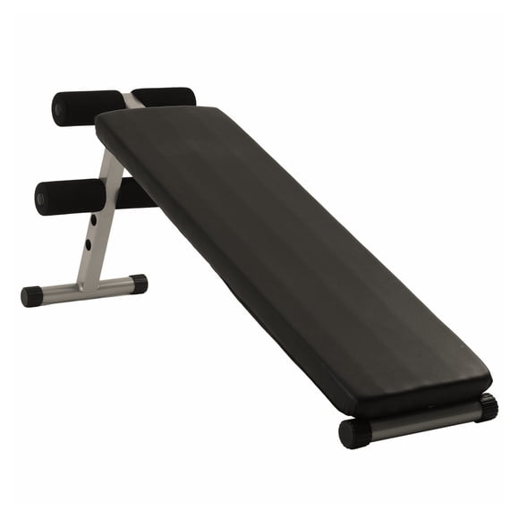 Banca abdominal inclinada Regulable Live Sport ES- 507 Negro