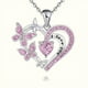 thumbnail image 1 of Butterfly Necklace - Perfect New Year's Gift for Your Lover or Friend - Symbolizes Love and Friendship, 1 of 5