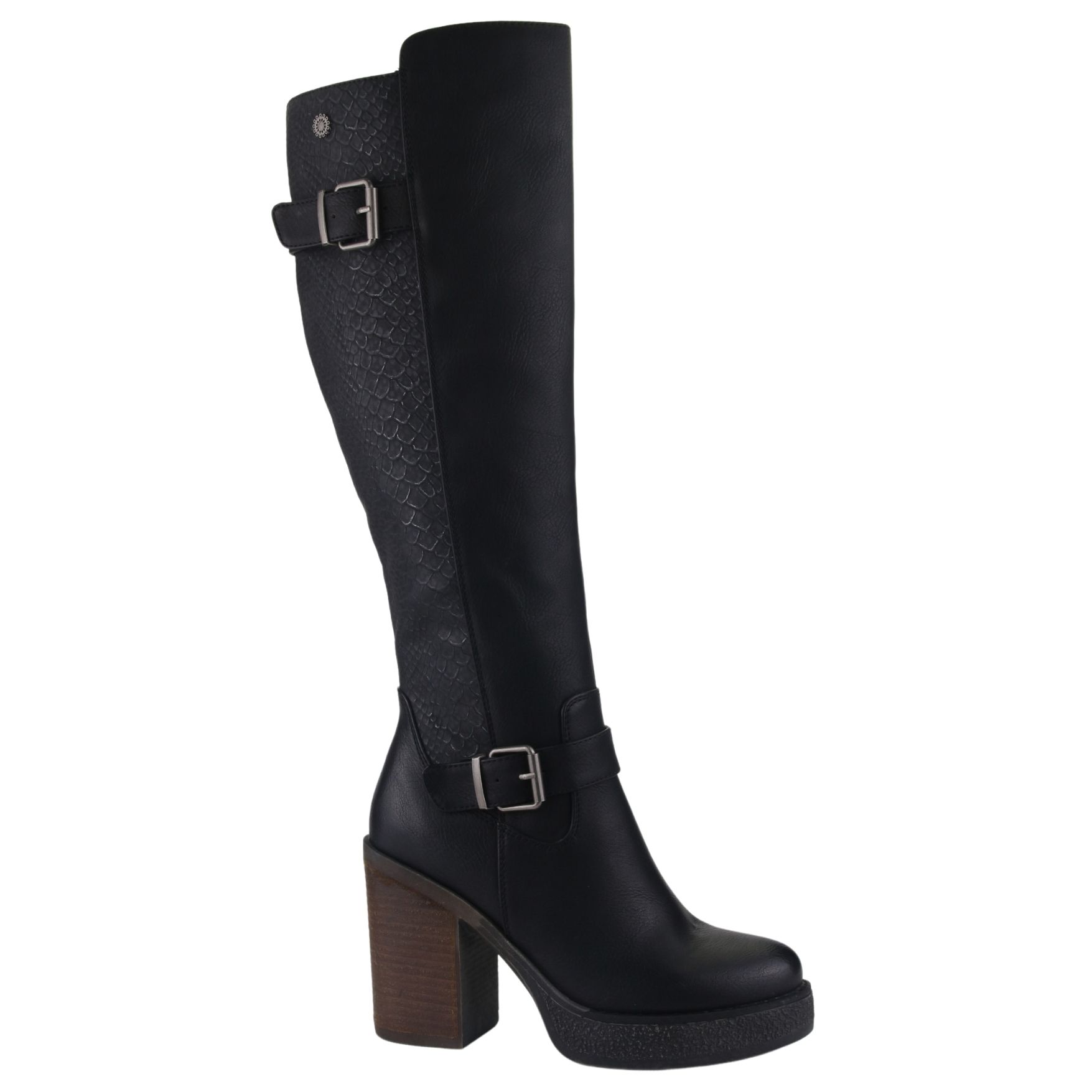 Bota Chalada Mujer Ella-11 Negro Casual