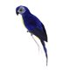 thumbnail image 1 of Estatua De Loro Hecha A Mano Para Jardín, Figuritas De Guacamayo, Ornamento De Paisaje, Accesorios Para Fotos, Azul, 1 of 5