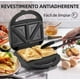 thumbnail image 4 of Maquina Sandwichera Antiadherente RAF negro, 4 of 5