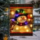 thumbnail image 4 of MEGICOT Luz de Bandera Navideña, Bandera Luminosa de Muñeco de Nieve con Energía Solar, Múltiples Modos de Luz, Luces para Jardín, Patio y Césped Decoración de Año Nuevo (Excluyendo el Soporte), 4 of 9