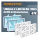 thumbnail image 1 of Filtros de aire POWERTEC para WEN 3410, POWERTEC AF4000/AF4001, 1 of 8