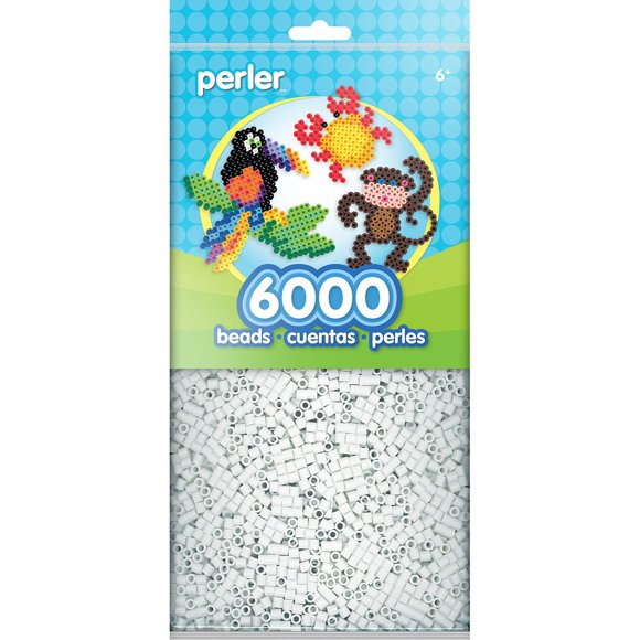 Cuentas Perler 6000 / paquete blanco
