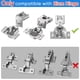 thumbnail image 3 of Calzas Para Bisagras De Puerta 45 Piezas Clips Restrictores De 86°, 3 of 5