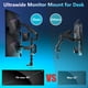 thumbnail image 4 of Soporte Para Monitor De Doble Brazo Compatible Con Pantallas Ultrapanorámicas De 17 A 49, 4 of 9