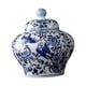 thumbnail image 4 of Tarro De Jengibre De Cerámica Con Jarrón De Tapa Chinoiserie Tradicional Para Tarro Casero, 4 of 5