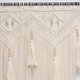 thumbnail image 3 of Cortinas de macramé GCOVELIS Boho para dormitorio, 132 x 183 cm, 1 panel, 3 of 8