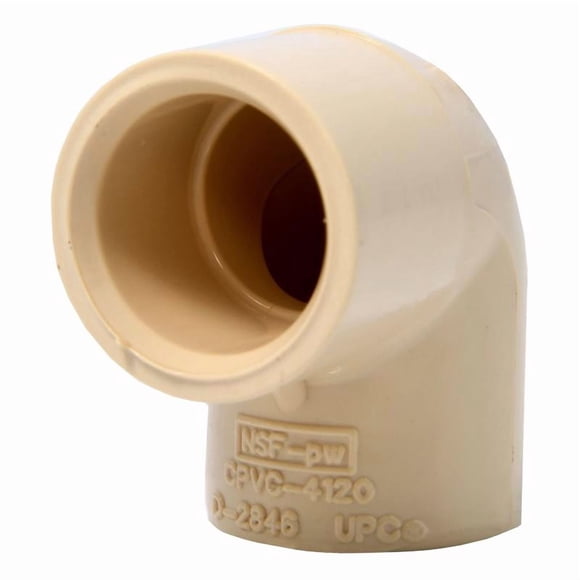 Pipe FlowGuard Gold CPVC Elbow Charlotte de 1/2 pulgada, paquete de 10
