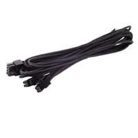 Cable Psu Silverstone Con Funda Negra Eps/Atx De 12 V, 8 Pines Y 55 Cm