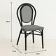 thumbnail image 4 of Silla Provence Parisina Rattan - Gris Claro, 4 of 7