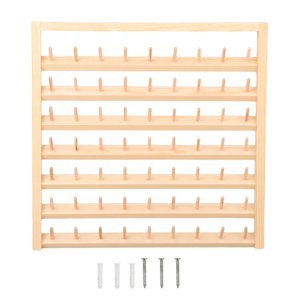 Bothyi - Soporte Para Hilo De Madera, Soporte Para Hilo, Almacenamiento Multiusos Para Hilo De Coser