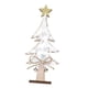 thumbnail image 2 of Decoración De Mesa De árbol De Navidad De Madera De 8,66 "H Para Ventana, Escritorio, Navidad, Color Blanco, 2 of 5