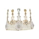thumbnail image 3 of Tiara De Boda Con Dije, Corona De Diamantes De Imitación, Diadema Para Fiesta, Graduación, Banquete Nocturno, 14,5 Cm X 12cm, 3 of 3