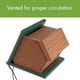 thumbnail image 5 of Birdhouse Woodlink Going Green Wren House GGWREN Marrón/Verde, 5 of 6