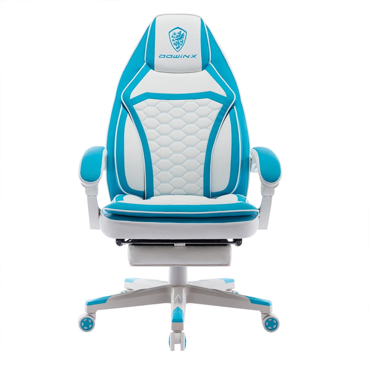 Silla Gamer Dowinx Color Azul/blanco Modelo Ls-th