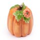 thumbnail image 5 of Figurilla Fitz & Floyd de cerámica – Calabaza con flores, 18 cm, 5 of 5