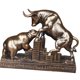 thumbnail image 3 of Estatua De Toro Y Oso, Regalo, Figura Decorativa De Resina Para Oficina, Dormitorio, Estante De Cobre, 3 of 5