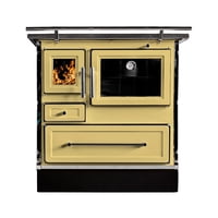 Alcazar - Cocina A Leña Calbuco Mz 90 Amarilla