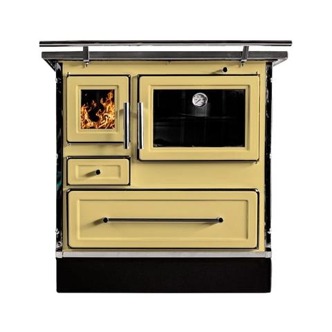 Alcazar - Cocina A Leña Calbuco Mz 90 Amarilla