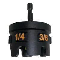 Magideal - Accesorio De Taladro Con Cremallera Para Varillas Roscadas De 1/4"", 3/8"" Y 1/2"", Robusto, Funcional Y Práctico, De Aleación De Aluminio