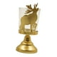 thumbnail image 1 of Portavelas Retro Ciervos Dorado, 1 of 3