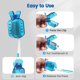 thumbnail image 3 of Toothbrush Covers Caps, Clip-On Toothbrush Protector for Home, 3 of 3