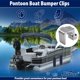 thumbnail image 2 of Clips para Defensas de Bote SailVoya Paquete de 4 ABS Gris para Pontón, 2 of 7