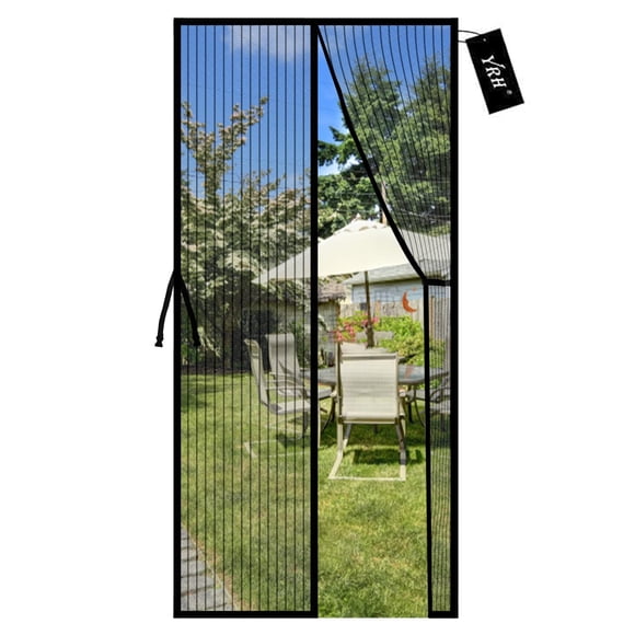 Puerta Mosquitera Magnética YRH 86x203 cm Malla Resistente