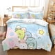 thumbnail image 1 of Anime Sumikko Gurashi Bedding Set,Duvet Cover Comforter Bed Set Quilt Cover Pillowcase, Boys Girls Adults Bed Sheets, 1 of 5