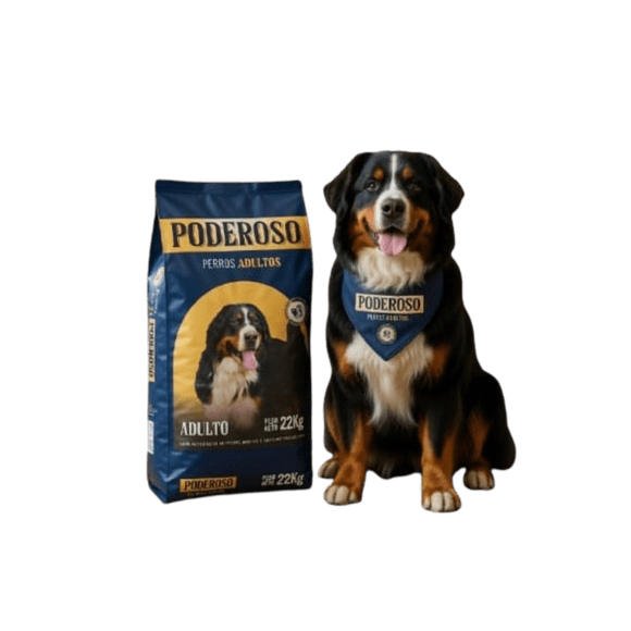 Alimento seco para perros Poderoso 22 kilos