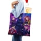 thumbnail image 4 of Funneh Krew Bolso de tela con estampado de lienzo para mujer, bolsa de compras reutilizable y estética, con cremallera interior, regalo para mujer,40*45cm., 4 of 6