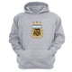 thumbnail image 1 of Polerón Canguro Argentina Gris Claro Talla M Unisex, 1 of 3