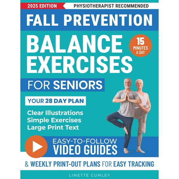 Libro de Ejercicios de Equilibrio para la Prevención de Caídas de WGR Publishing