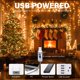 thumbnail image 5 of Luces de hadas yietNL 20 m LED impermeables con control remoto y temporizador, 5 of 6