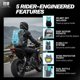 thumbnail image 3 of Mochila riderbag Reflectante de 35 L para Motociclistas, 3 of 9
