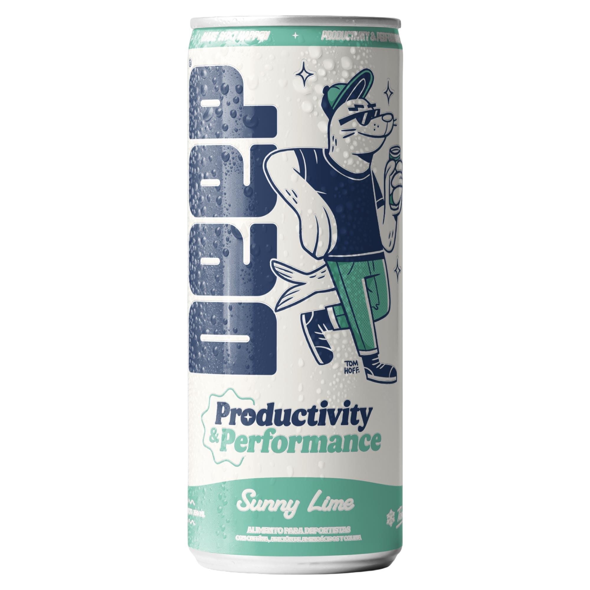 Bebida Energética Lata Deep Productivity & Performance Sunny Lime