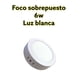 thumbnail image 1 of Foco Sobrepuesto Redondo 6w Blanca, 1 of 2