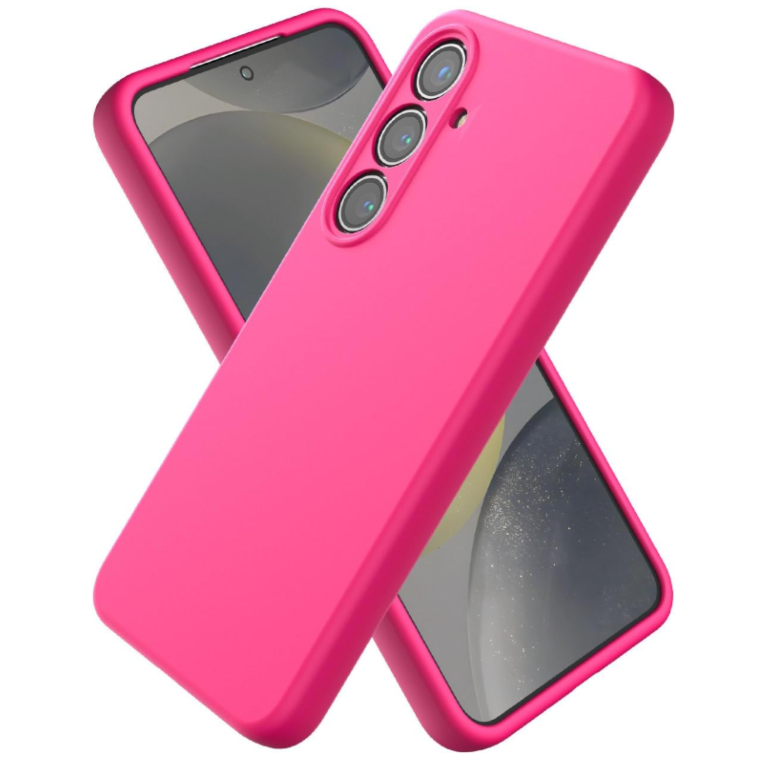 Mar Cases - Carcasa Funda Para Samsung S26 Silicona Fucsia