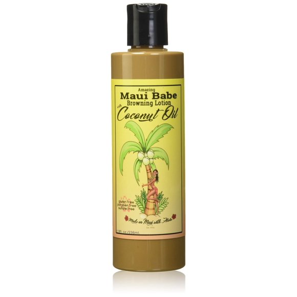 Loción pardeadora Maui Babe con aceite de coco 236 ml