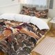 thumbnail image 1 of Baki The Grappler Anime Home Bed 3-piece Set Classic Japanese Anime Polyester Wash Student Dormitory Set, 1 of 5