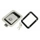 thumbnail image 1 of Chapa Con Llave Acero Inox Carro De Arrastre Casa Rodante Plateado, 1 of 3