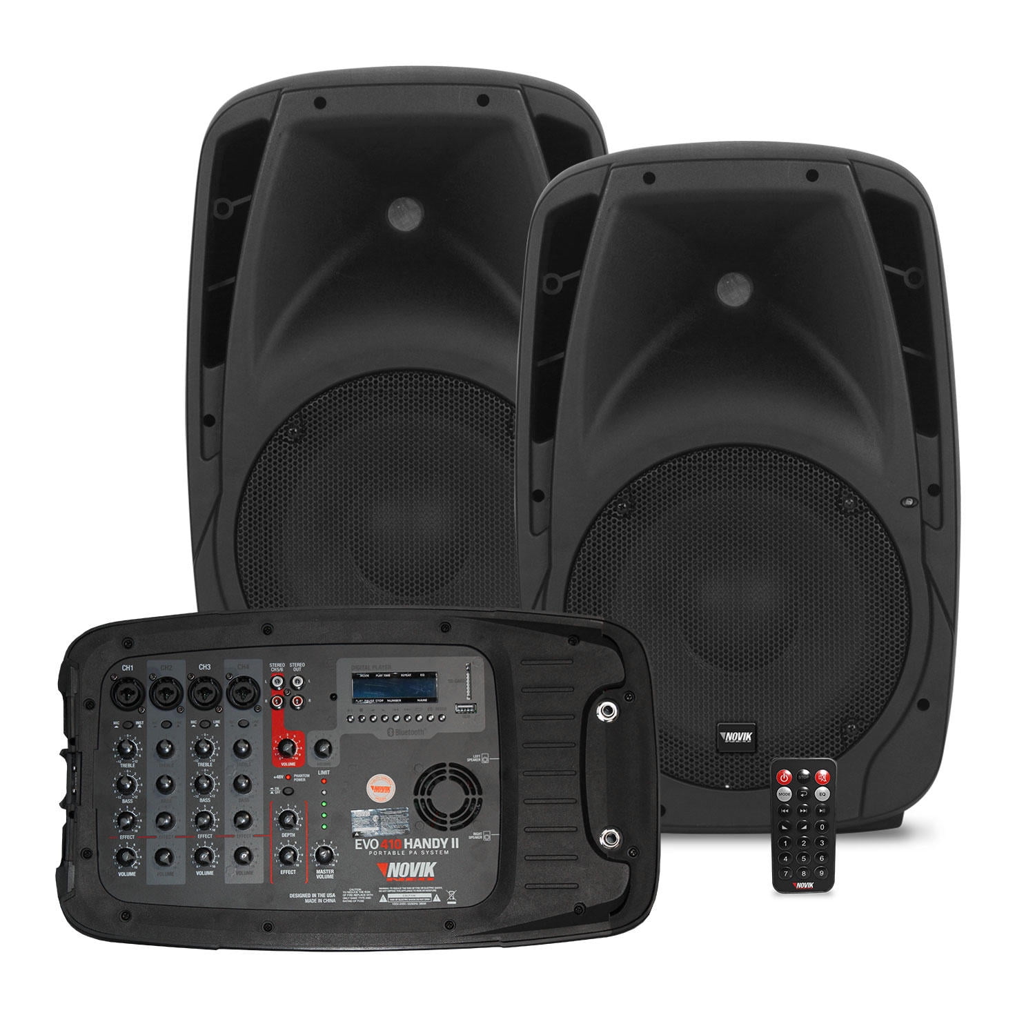 Sistema De Sonido Novik Evo 410 Handy Ii