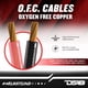thumbnail image 2 of Kit de Cable de Alimentación DS18 PW-OFC8GA-5BK/20RD 8 AWG 152 cm negro/610 cm rojo, 2 of 7