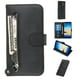 thumbnail image 1 of Funda con Cremallera para Samsung Galaxy Note 8, Carcasa Cartera de Cuero PU con Soporte y Tarjetero, 1 of 5