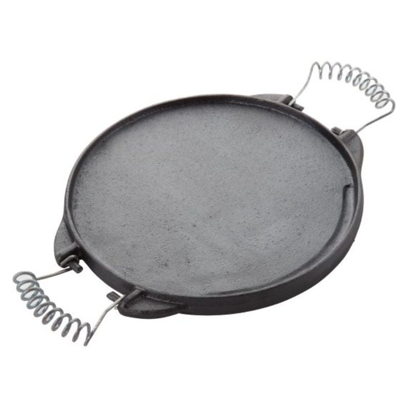 Dussel - Plancha Hierro Fundido Redonda 25 Cm Negro