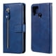 thumbnail image 1 of Funda con Cremallera para REALME C15/C12, Carcasa Cartera de Cuero PU con Soporte y Tarjetero, 1 of 5