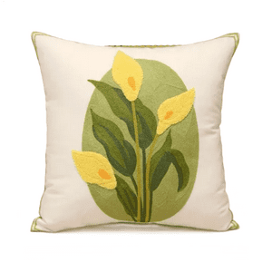 Genérico - Fundas De Cojines Bordadas A Elección 45X45 Diseño 58 Color Blanco