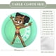thumbnail image 2 of Super Sema-theme Fitted Round Tablecloths Elastic Edged Table Covers Waterproof Table Cloth for Kitchen Holiday Party Tables Decor 120cm, 2 of 6