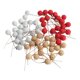 thumbnail image 3 of 100pcs Bayas artificiales Espuma Fiesta de Navidad Decoración para el hogar Suministros DIY Craft, 3 of 5